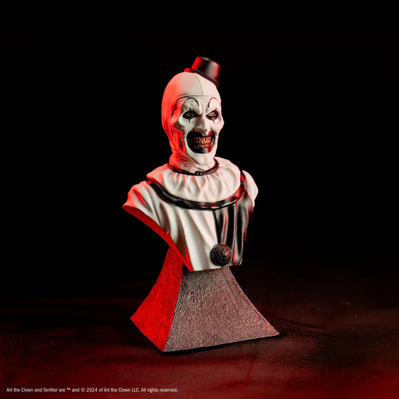 Terrifier: Art The Clow Mini Bust, close-up detail