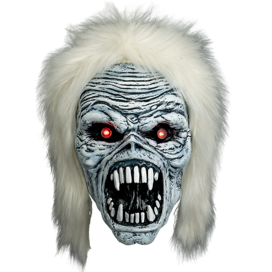 Iron Maiden Eddie Bass Beast Vinyl Mask with Light-Up Eyes