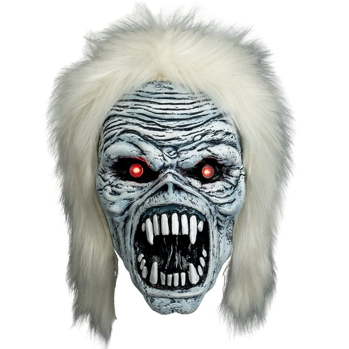 Iron Maiden Eddie Bass Beast Vinyl Mask with Light-Up Eyes