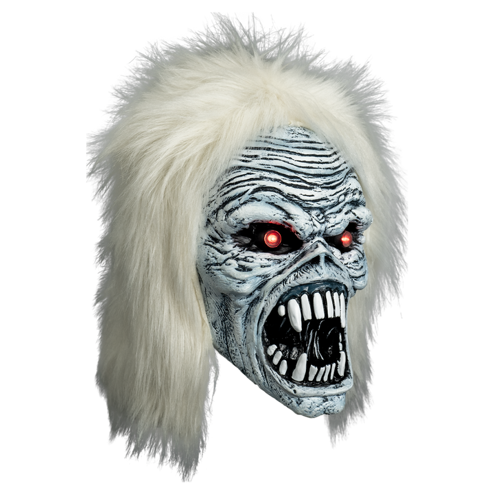 Iron Maiden Eddie Bass Beast Vinyl Mask with Light-Up Eyes