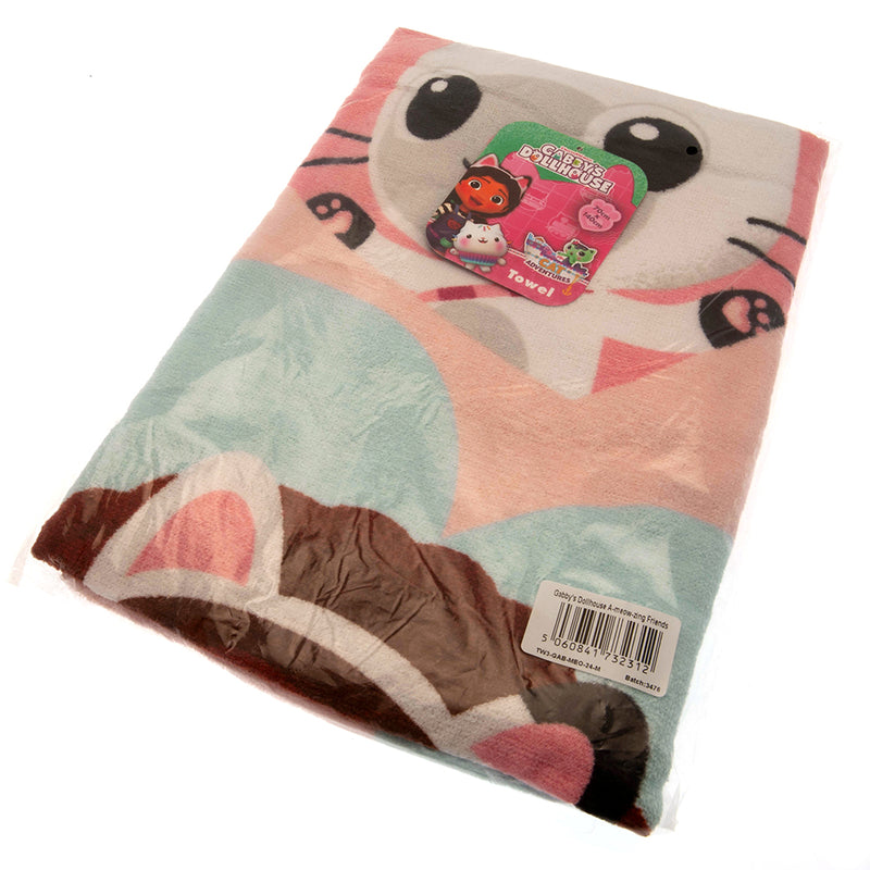 Gabby's Dollhouse Towel, side angle