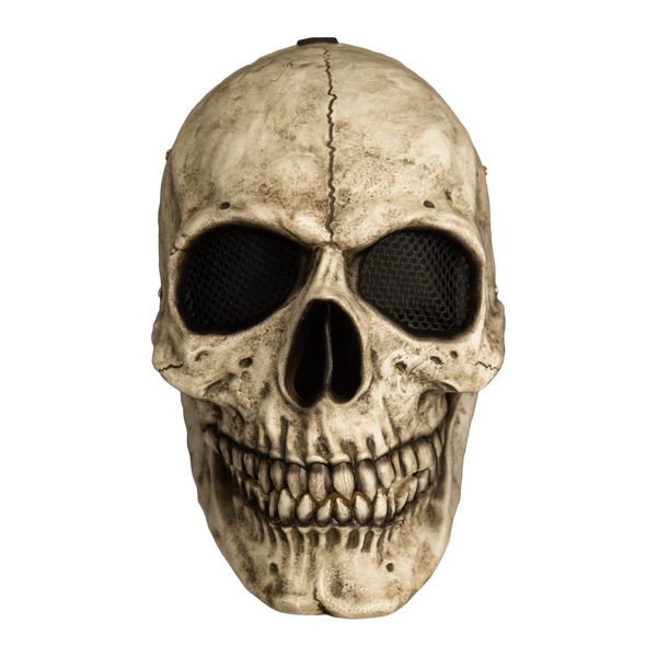 Sleepy Hollow Horseman Skull deluxe injection mask front view