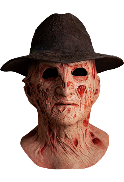 A Nightmare on Elm Street 4 Freddy Krueger Mask with Fedora Hat (view 2)