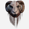 Kill Her Goats Goatface Mask front view