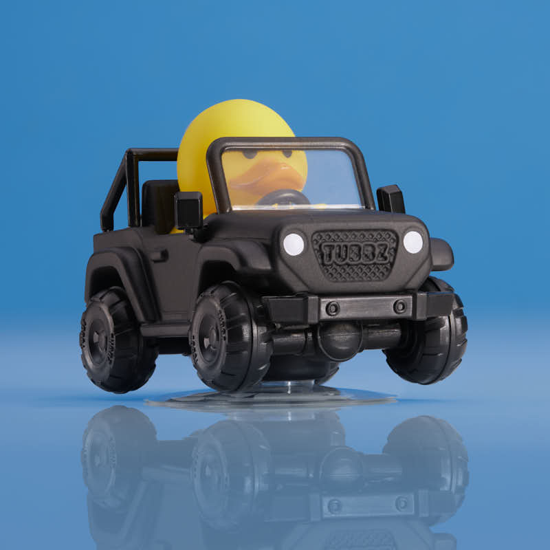 Black SUV Car Air Freshener TUBBZ Mini Boxed Duck