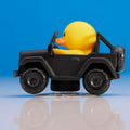 Black SUV Car Air Freshener TUBBZ Mini Boxed Duck close up detail