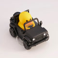 Black SUV Car Air Freshener TUBBZ Mini Boxed Duck side angle