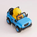 Blue SUV Car Air Freshener TUBBZ Mini Boxed Duck side angle