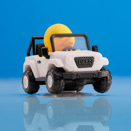 White SUV Car Air Freshener TUBBZ Mini Boxed Duck