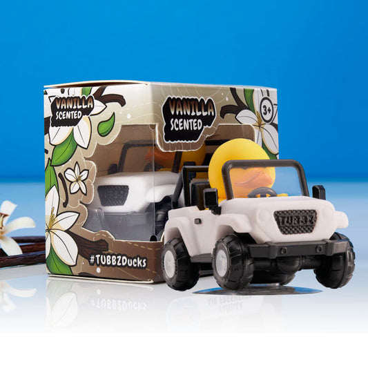 White SUV Car Air Freshener TUBBZ Mini Boxed Duck alternate view