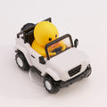 White SUV Car Air Freshener TUBBZ Mini Boxed Duck side angle