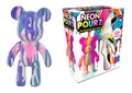Neon Paint Pour Marble Bear Arts & Crafts Kit