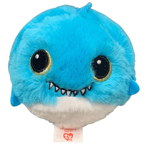 Ty Beanie Bouncers Fins Shark Plush