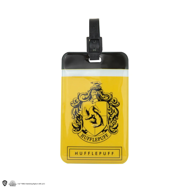 Hufflepuff Luggage Tag & Passport Cover Set, side angle
