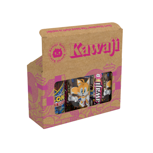 Sonic the Hedgehog Tailspin Zest - Orange  Flavour Soda featuring Tails