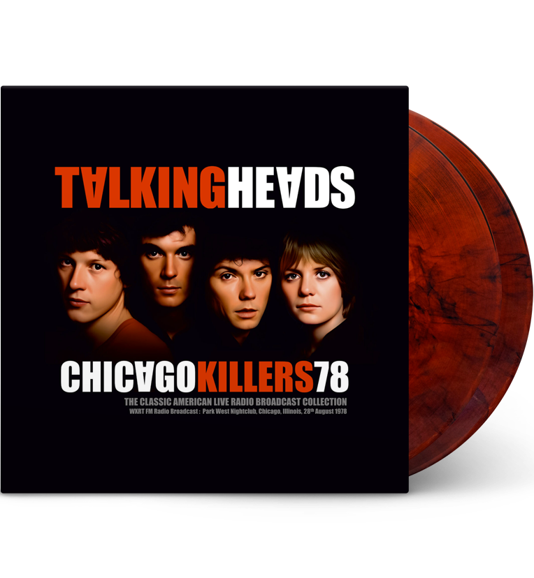 Talking Heads – Chicago Killers 78 (Limited Edition Double-LP on 180g Red Marble Vinyl) collectible from Coda Records
