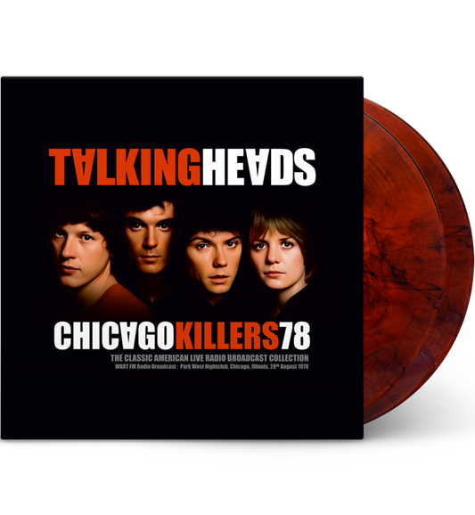 Talking Heads – Chicago Killers 78 (Limited Edition Double-LP on 180g Red Marble Vinyl) collectible from Coda Records