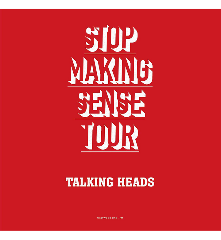 Talking Heads – Stop Making Sense Tour (Double-LP on 180g Translucent Red Vinyl)