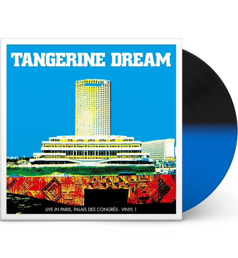 Tangerine Dream – Live in Paris, 6 March 1978 (RSD 2023 Limited Edition 3-LP Box Set on Split-Coloured Vinyl, close-up detail