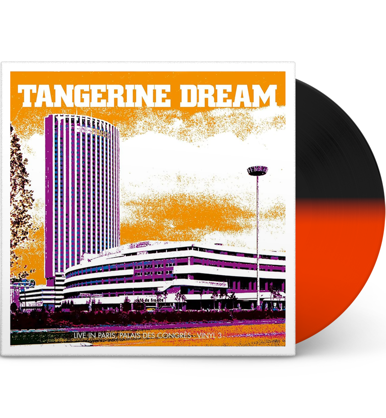 Tangerine Dream – Live in Paris, 6 March 1978 (RSD 2023 Limited Edition 3-LP Box Set on Split-Coloured Vinyl), size reference