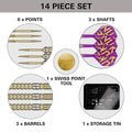 Luke The Nuke Littler G1 Prodigy Steel Tip Darts, close-up detail