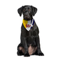 The Tartan Army Rip - Dog Bandana - 4 Sizes, side angle