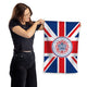 King Charles Coronation - Union Jack - Official Royal Badge - Lightweight, Microfibre Tea Towel
