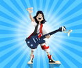 Bill & Ted's Excellent Adventure Toony Classics 6" Figure 2-Pack close up detail