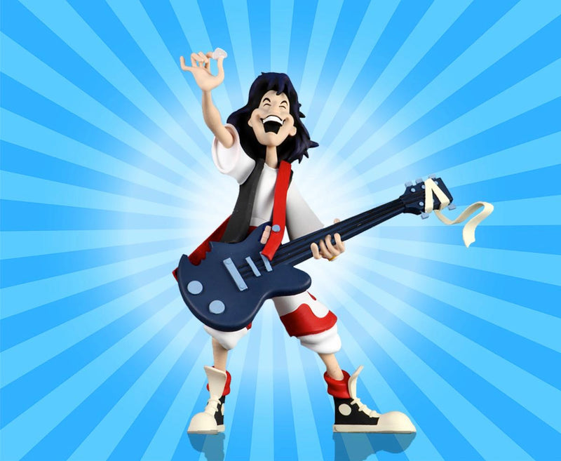 Bill & Ted's Excellent Adventure Toony Classics 6" Figure 2-Pack close up detail