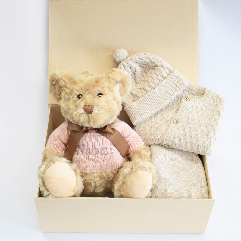 MY FIRST OUTFIT AND TEDDY, side angle