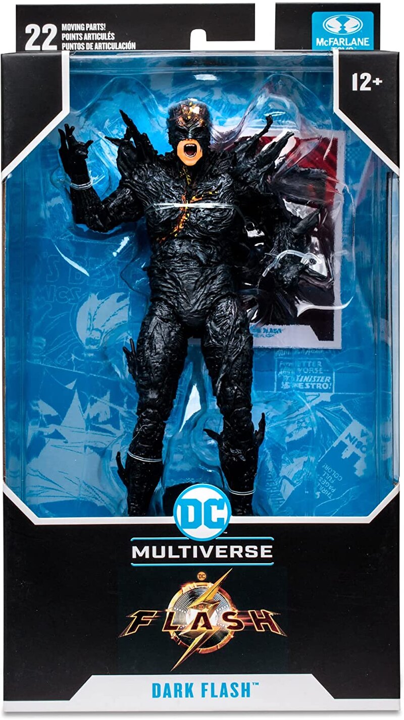 DC McFarlane Toys The Flash Movie Dark Flash 12" Action Figure