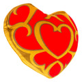 Tomy The Legend of Zelda Club Mocchi Mocchi Figure Heart Container Plush - Image 3