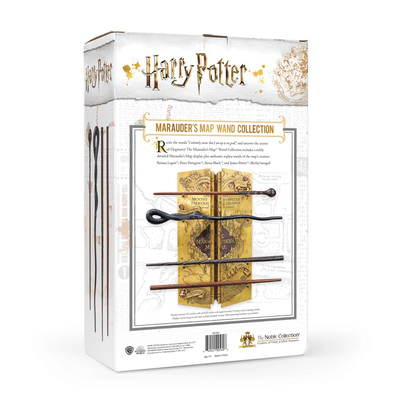 Harry Potter - The Marauders Wand Collection - Noble Collection, in display