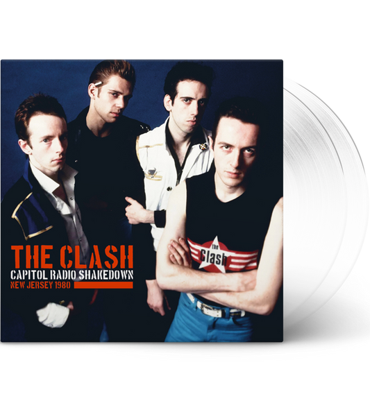 The Clash – Capitol Radio Shakedown: New Jersey, 1980 (Limited Edition Double-LP on Clear Vinyl) collectible from Coda Rec...