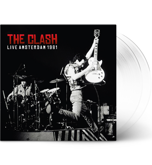 The Clash – Live Amsterdam 1981 (Limited Edition Double-LP on Clear Vinyl) collectible from Coda Records