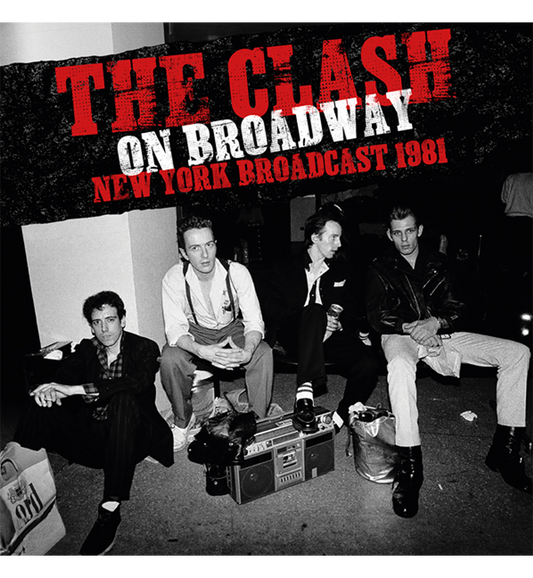 The Clash – On Broadway: Live in New York, 1981 (Limited Edition Double-LP on Red Vinyl), alternate view