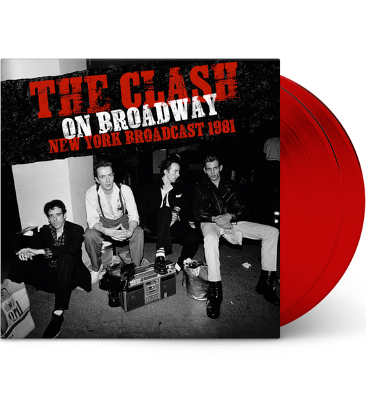 The Clash – On Broadway: Live in New York, 1981 (Limited Edition Double-LP on Red Vinyl) collectible from Coda Records