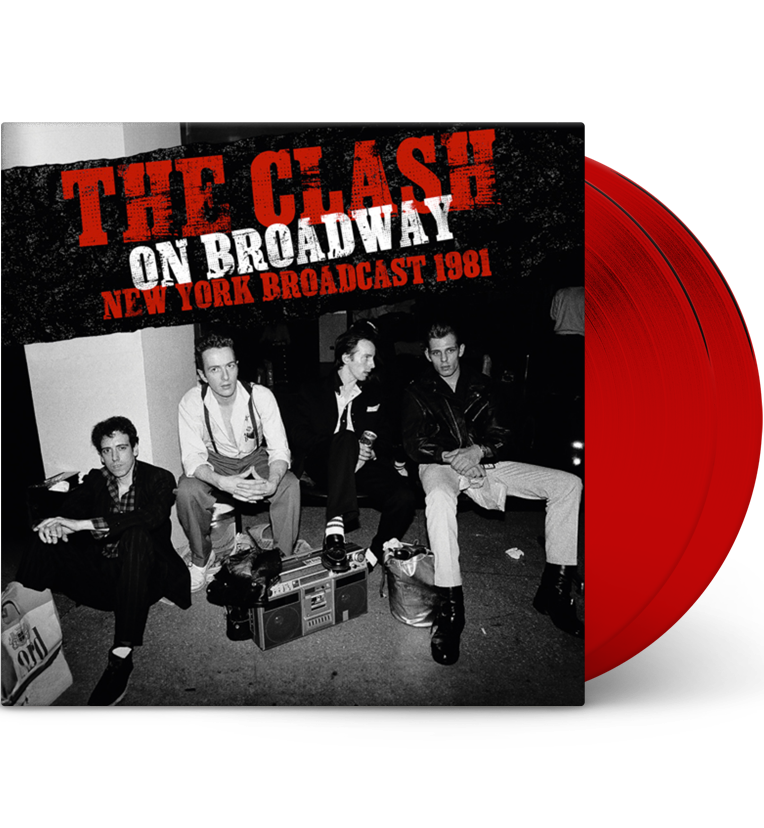 The Clash – On Broadway: Live in New York, 1981 (Limited Edition Double-LP on Red Vinyl) collectible from Coda Records