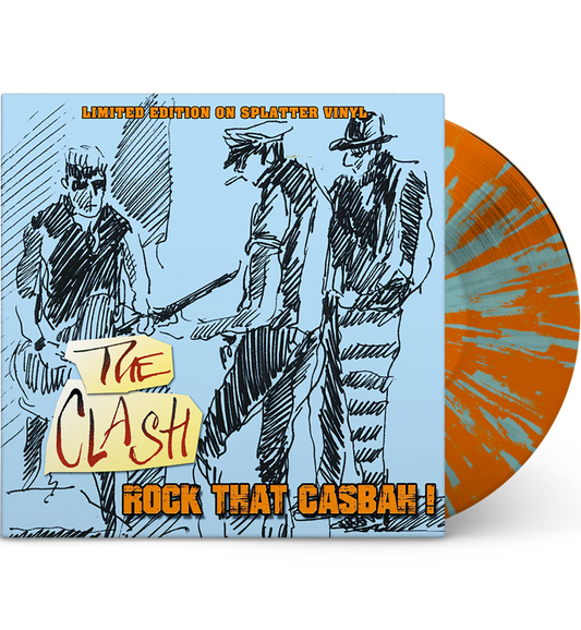 The Clash – Rock That Casbah! (Limited Edition 12-Inch Album on Splatter Vinyl) collectible from Coda Records