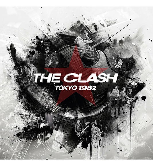 The Clash – Tokyo 1982 (Limited Edition Double-LP on Clear Vinyl), alternate view