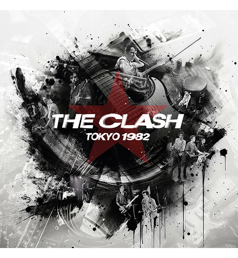 The Clash – Tokyo 1982 (Limited Edition Double-LP on Clear Vinyl), alternate view