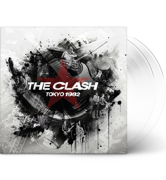 The Clash – Tokyo 1982 (Limited Edition Double-LP on Clear Vinyl) collectible from Coda Records