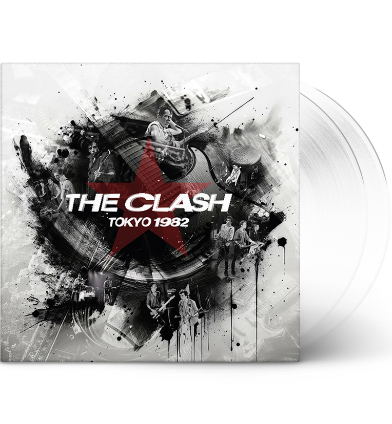 The Clash – Tokyo 1982 (Limited Edition Double-LP on Clear Vinyl) collectible from Coda Records