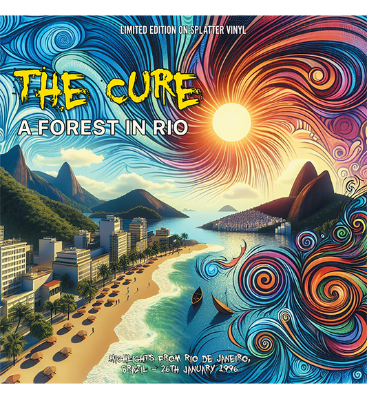 The Cure – A Forest in Rio: Live at the Hollywood Rock Festival, 1996 (Limited Edition 12-Inch Album on Splat, alternate view