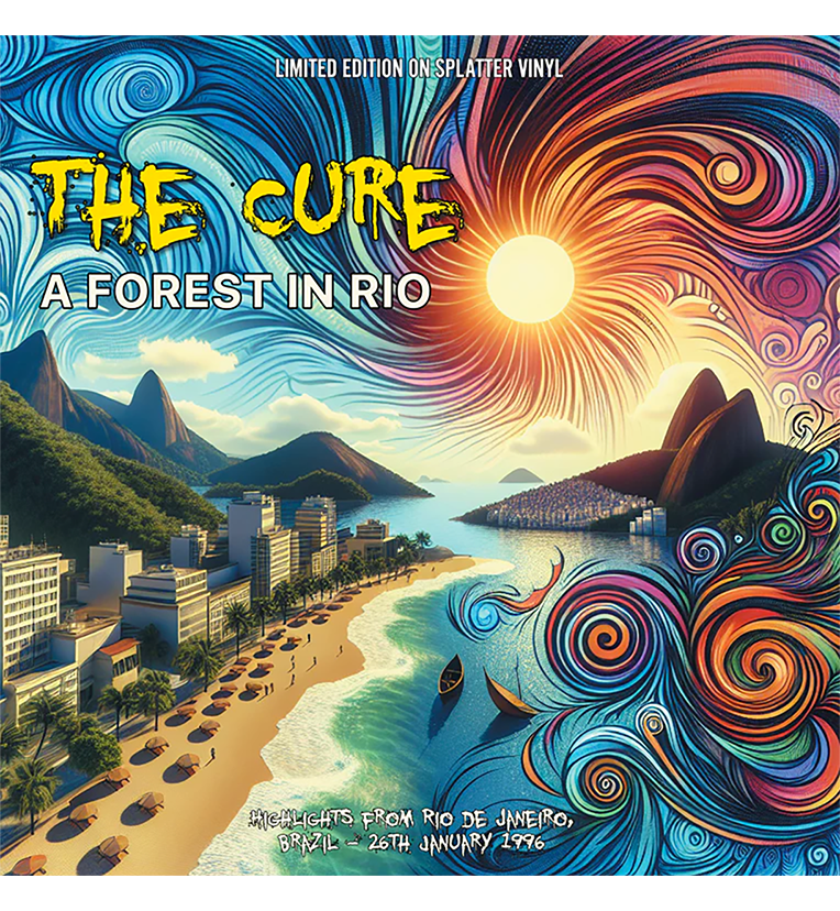The Cure – A Forest in Rio: Live at the Hollywood Rock Festival, 1996 (Limited Edition 12-Inch Album on Splat, alternate view