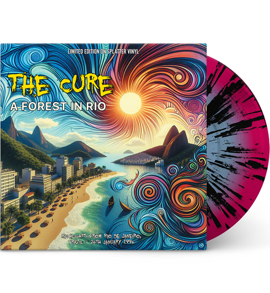 The Cure – A Forest in Rio: Live at the Hollywood Rock Festival, 1996 (Limited Edition 12-Inch Album on Splatter Vinyl) co...