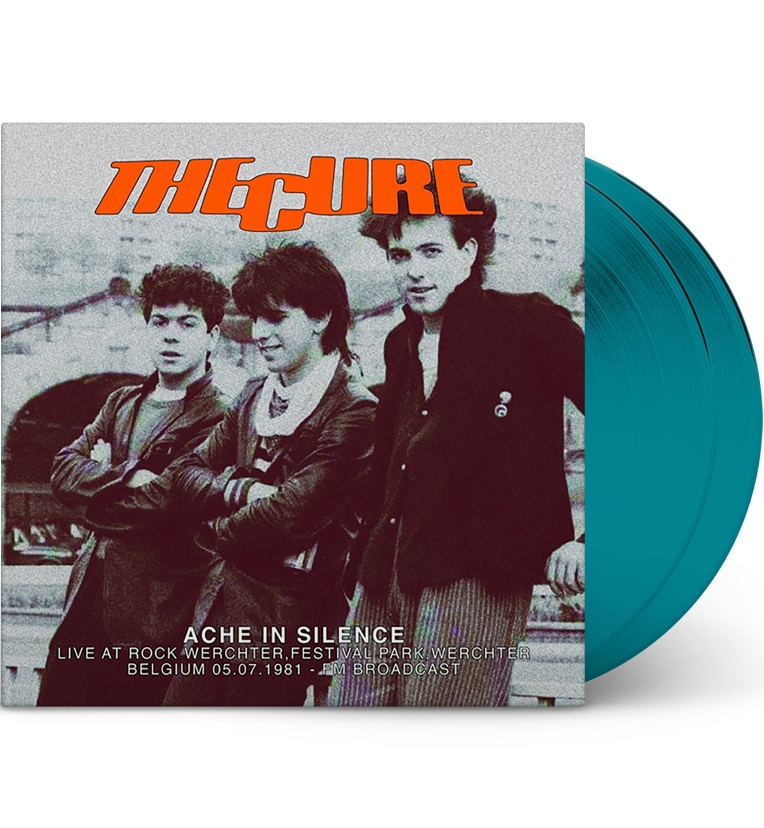 The Cure – Ache in Silence: Live in Belgium, 1981 (Limited Edition Double-LP on Turquoise Vinyl) collectible from Coda Rec...