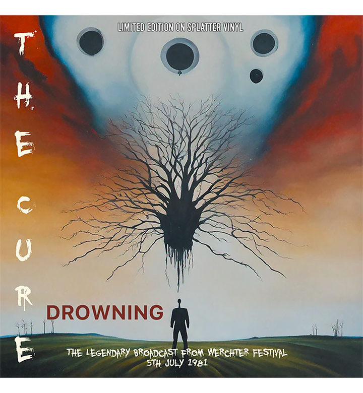 The Cure – Drowning: Live at the Rock Werchter Festival, Belgium, 1981 (12-Inch Album on Splatter Vinyl)