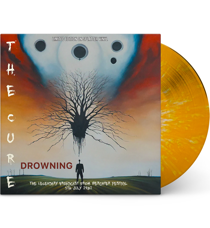 The Cure – Drowning: Live at the Rock Werchter Festival, Belgium, 1981 (12-Inch Album on Splatter Vinyl)