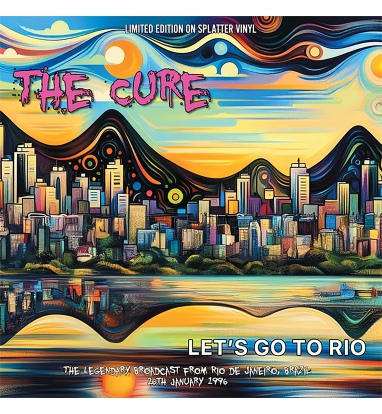 The Cure – Let’s Go to Rio: Live at the Hollywood Rock Festival, 1996 (12-Inch Album on Splatter Vinyl), alternate view